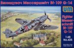 UNIMODELS 48-425 - 1:48 Messerschmitt Bf 109 G14