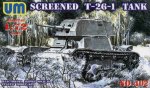UNIMODELS 402 - 1:72 T-26-1E with conical turret and add-on armor