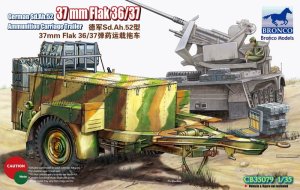 BRONCO 35079 - 1:35 Sd.Ah.52 37mm Flak Ammunition trailer