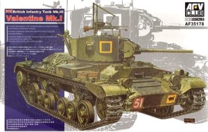 AFV CLUB 35178 - 1:35 British Infantry Tank Mk.III Valentine Mk.I