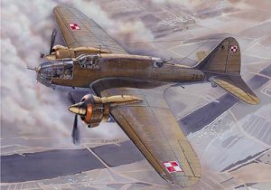MIRAGE 48131 - 1:48 PZL-37A Łoś