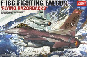 ACADEMY 12204 - 1:48 F-16 C Fighting Falcon Flying Razorbacks