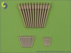 MASTER 350-023 - 1:350 Uzbrojenie krążownika rosyjskiego Varyag (1899) - lufy 152mm (12 szt.), 75mm (12 szt.), 47mm (8 szt.)