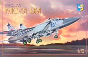 KONDOR 7204 - 1:72 MiG-31 BM Foxhound Soviet interceptor