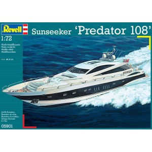 REVELL 05901 - 1:72 Motoryacht Sunseeker "Predator 108"