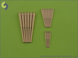 MASTER 350-044 - 1:350 Uzbrojenie Admiral Graf Spee - 280mm (6 szt.), 150mm (8 szt.), 105mm (6 szt.)