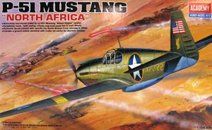 ACADEMY 12401 - 1:72 P-51 Mustang "North Africa"