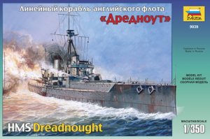 ZVEZDA 9039 - 1:350 Battleship Dreadnought