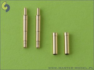 MASTER 48-016 - 1:48 Lufy niemieckiego lotniczego działka MK 108 (30mm) wraz z osłonami podmuchowymi (2 szt.)