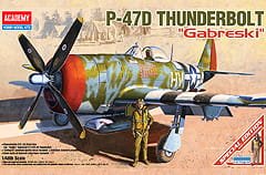 ACADEMY 12222 - 1:48 P-47 D Gabreski