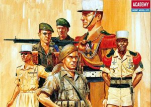 ACADEMY 1381 - 1:35 French Foreign Legion set