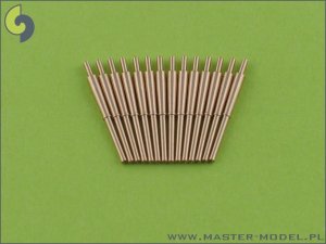 MASTER 350-018 - 1:350 Lufy brytyjskich dział 4in/45 (10.2 cm) QF HA Mark XVI (14 szt.)