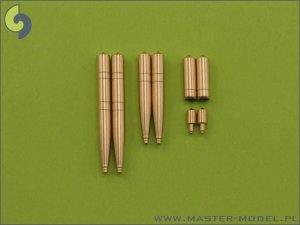 MASTER 72-006 - 1:72 Lufy działek Hispano 20mm i km 12,7mm w osłonach do Spitfire skrzydło typu E (późne) lub skrzydło zmodyfikowane