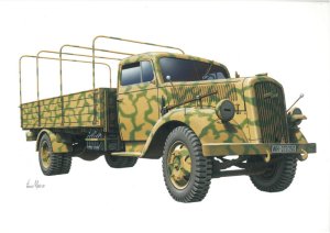 ITALERI 6354 - 1:24 Opel Blitz Kfz.305