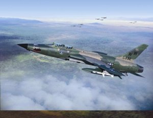 TRUMPETER 01618 - 1:72  F-105G THUNDERCHIEF