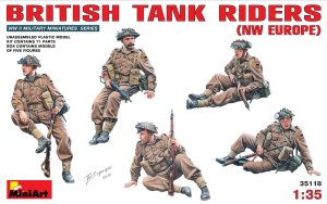 MINIART 35118 - 1:35 British Tank Riders (NW Europe)