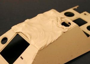 PANZERART 35124 - 1:35 Jagdpanther roof with Canvas Cover