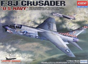 ACADEMY 12412 - 1:72 F-8J Crusader