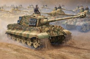TRUMPETER 00910 - 1:16 Sd.Kfz.182 King Tiger with Henschel & Porsche turret