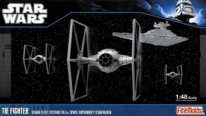 FINE MOLDS SW-12 - 1:48 Star Wars Tie Fighter