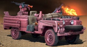 ITALERI 6501 - 1:35 S.A.S. Recon Vehicle "Pink Panther"