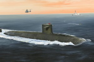 HOBBY BOSS 83519 - 1:350 French Navy Le Triomphant SSBN