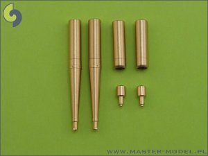 MASTER 32-019 - 1:32 Lufy działek Hispano 20mm i km-ów Browning 12,7mm w osłonach do Spitfire skrzydło typu E (wczesne)